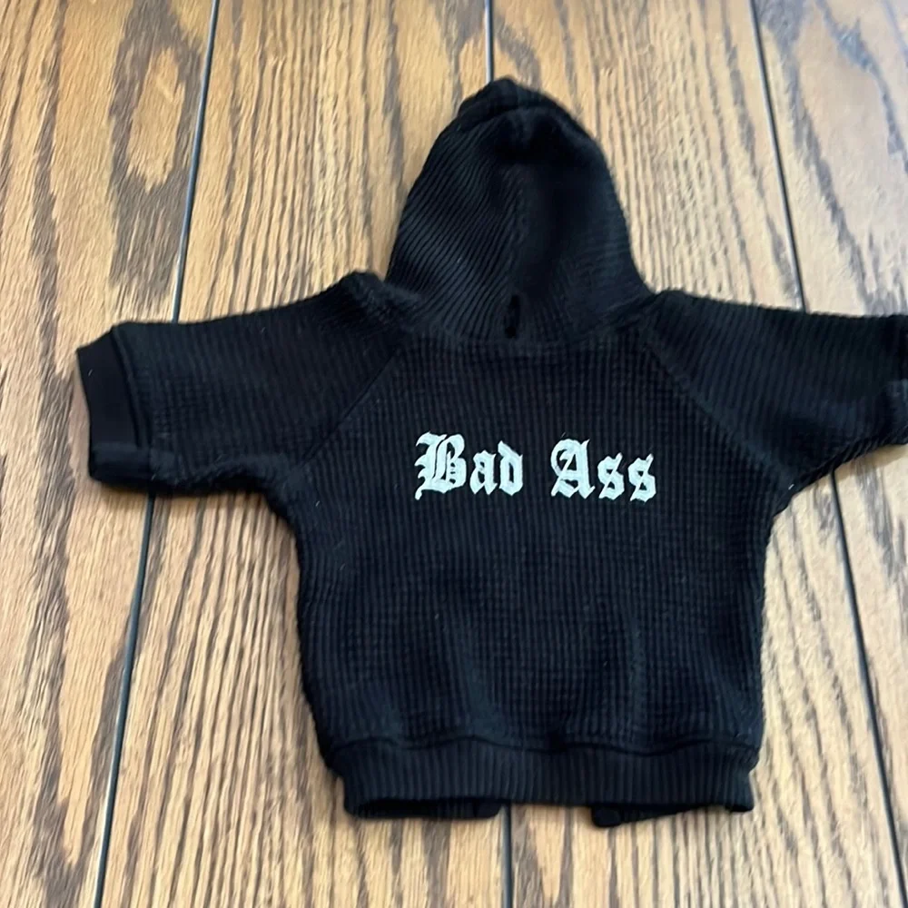 Bad Ass thermal hoodie 🐶💙